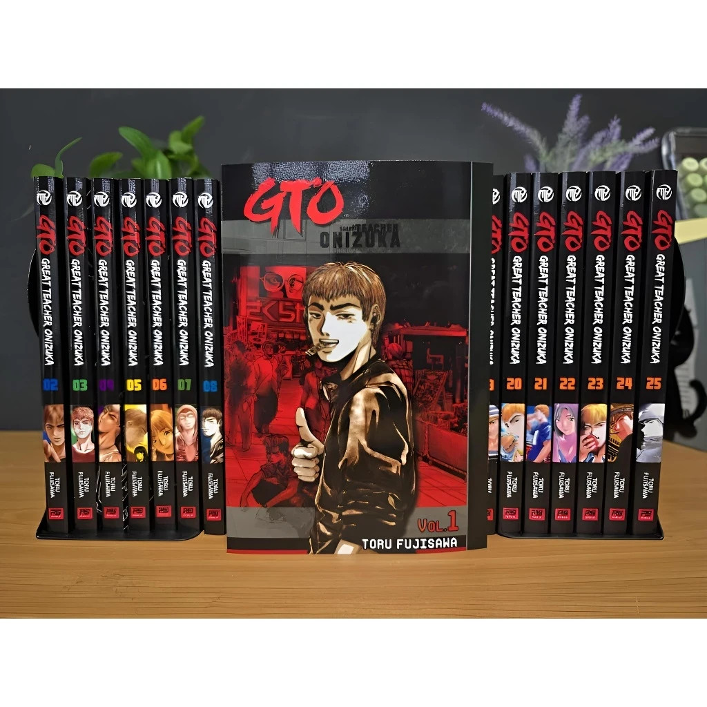 GTO: Great Teacher Onizuka New Manga Volume 1–25 Half/Full Set English Comic