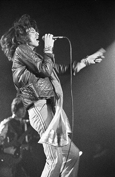 Mick Jagger the Rolling Stones seen here on stage Leicester 14th M- Old Photo 3