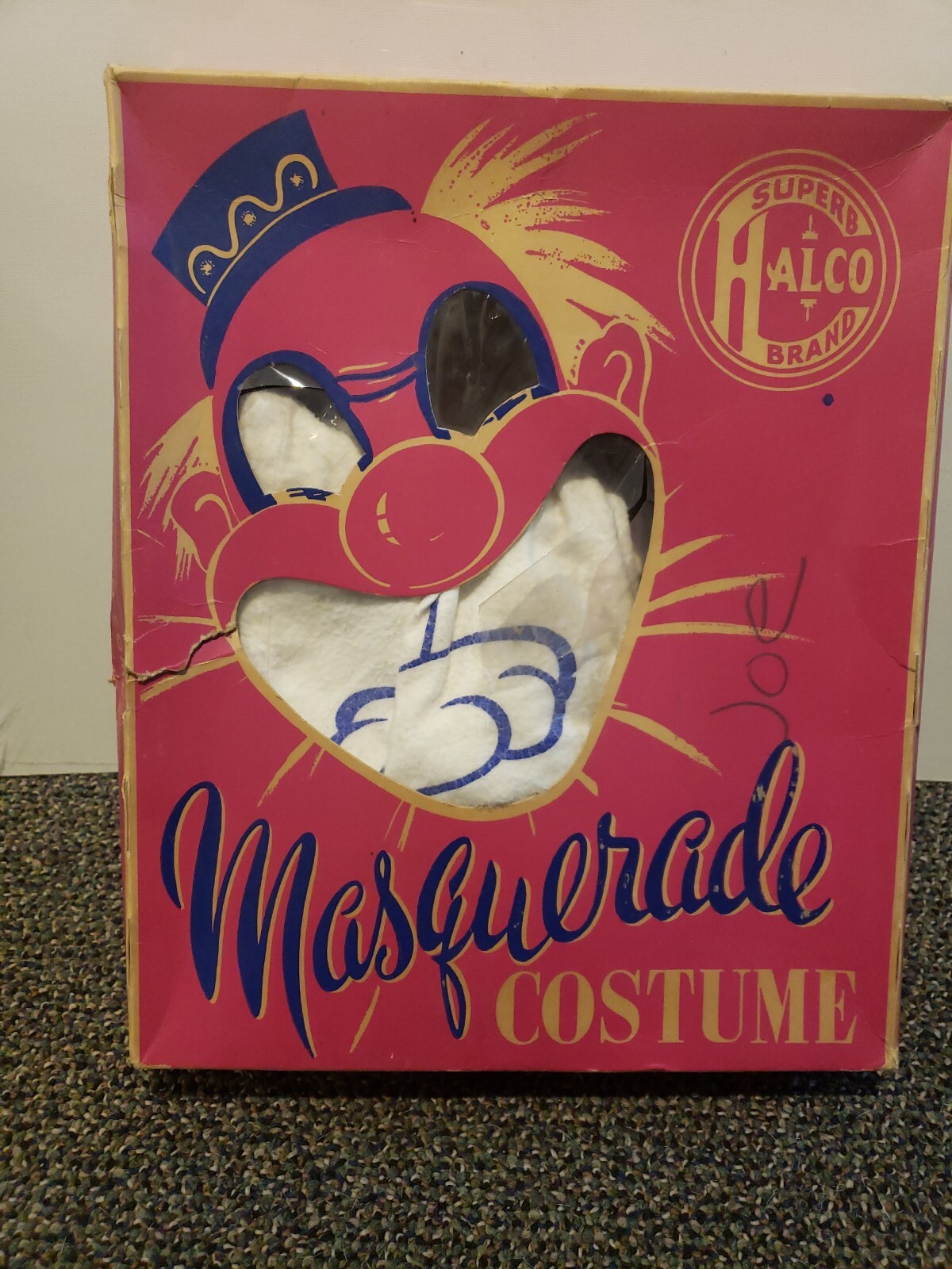 Vintage Halco Droopy Dog Halloween Costume NO MASK