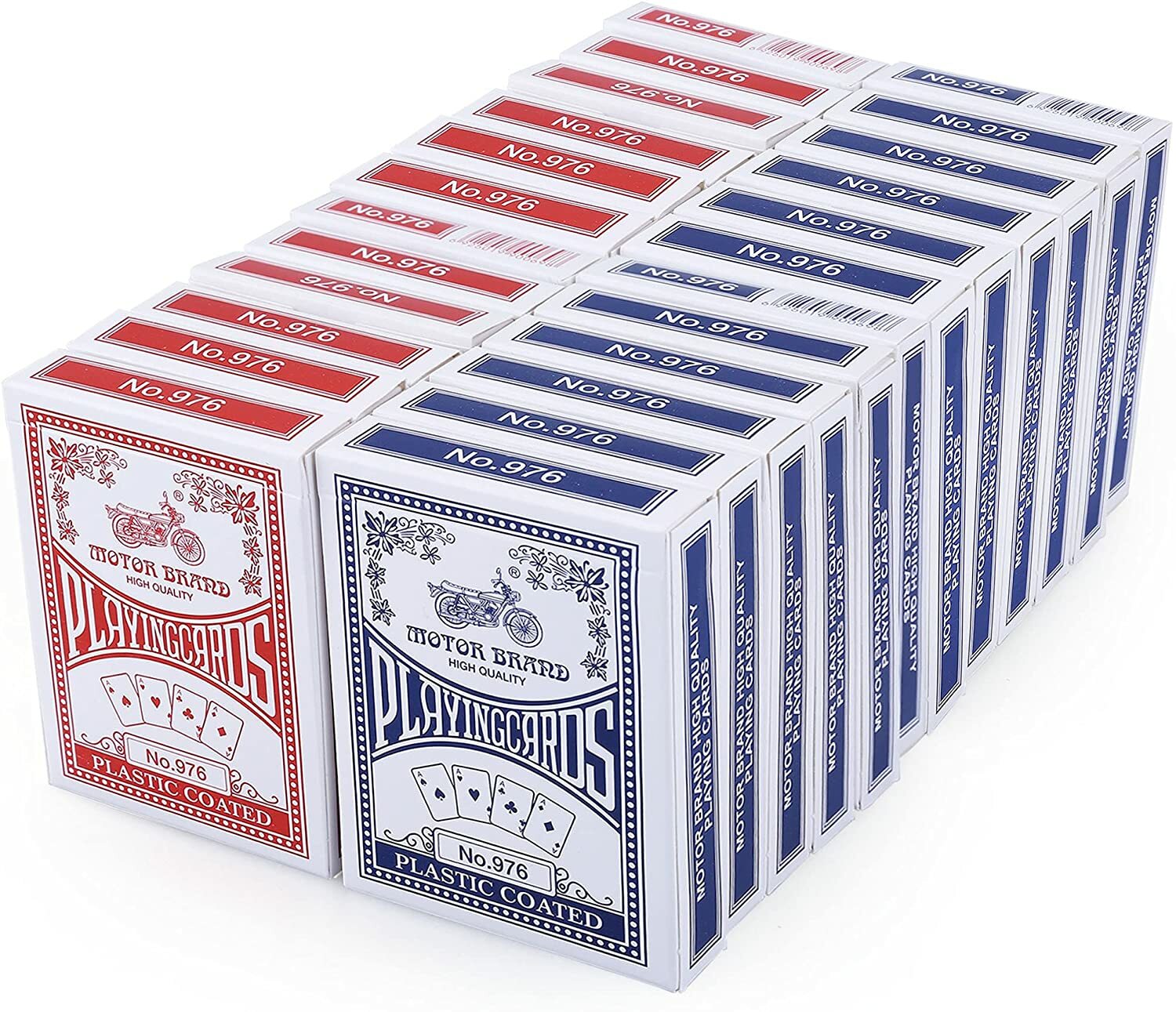 Playing Cards Poker Size Standard Index LotFancy 24 Decks Player’s Board Game
