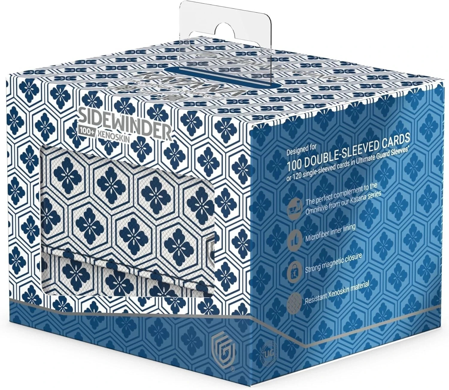 Ultimate Guard Limited Run Sidewinder 100+ Shogun’S Journey Kikko white blue New