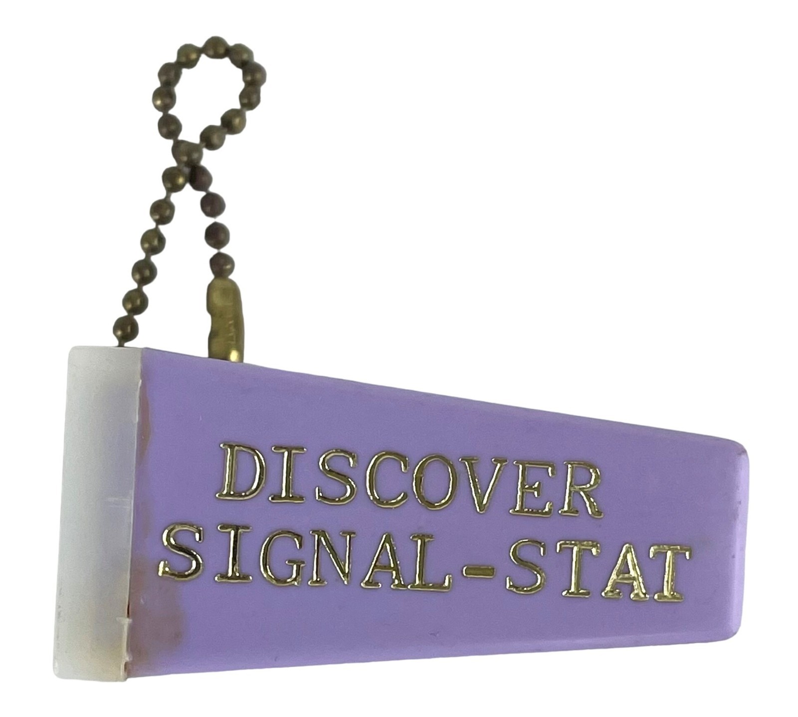 Vintage Signal Stat Advertising Memorabilia Risqué Photo View Finder Keychain