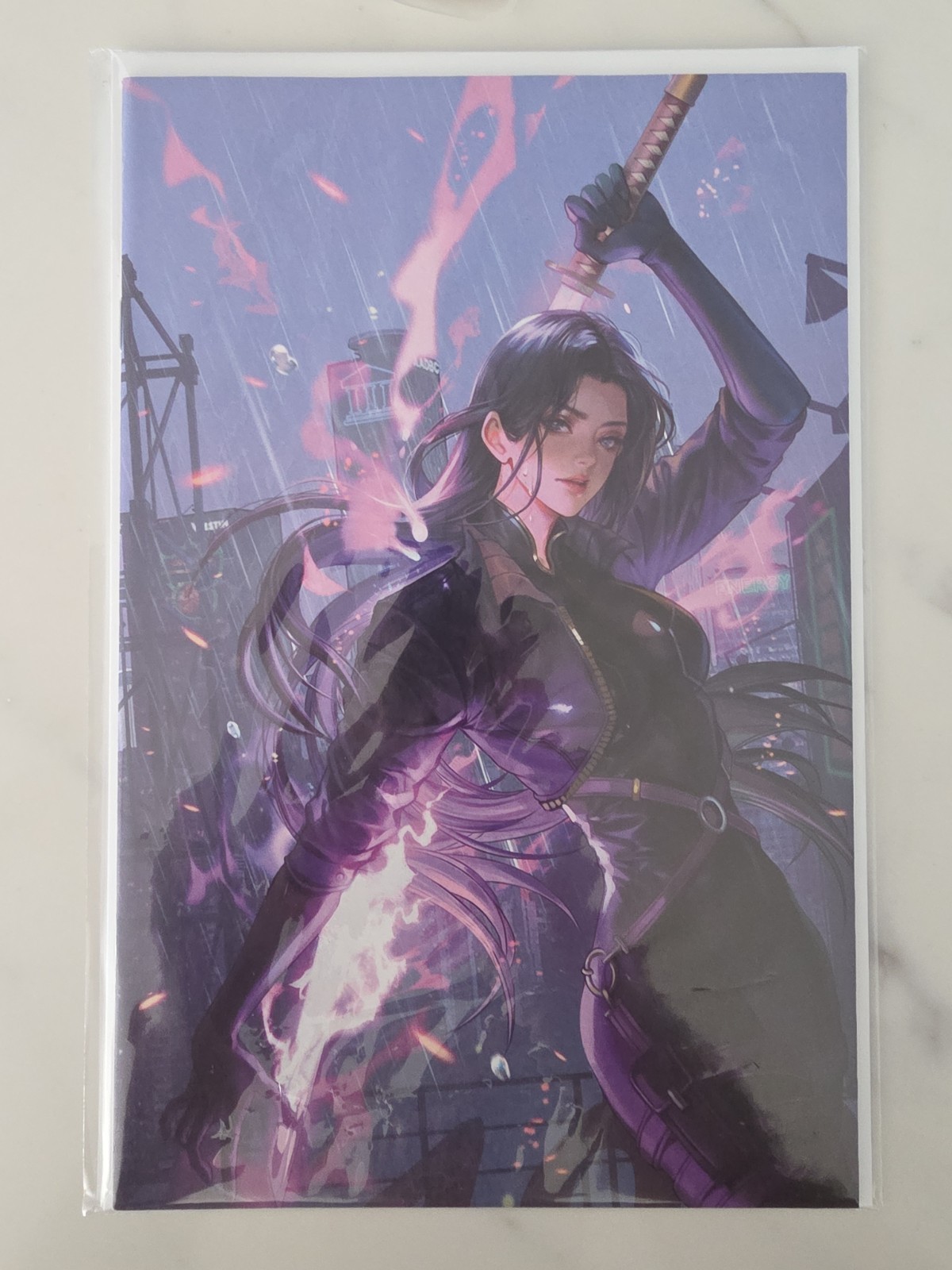 Psylocke #6 Fan Yang 1:50 Virgin Incentive Variant Kwannon Marvel Comics 2025