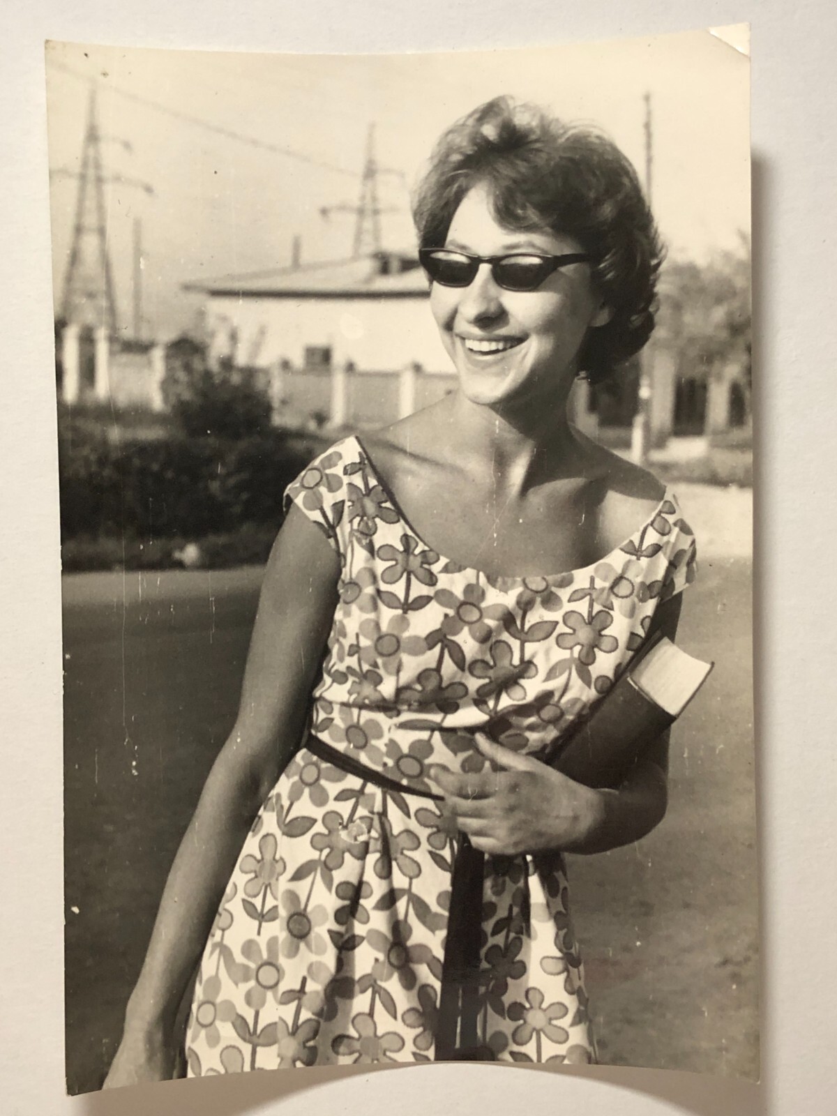 Beautiful young woman fashion model appearance ussr vintage photo 1960s original