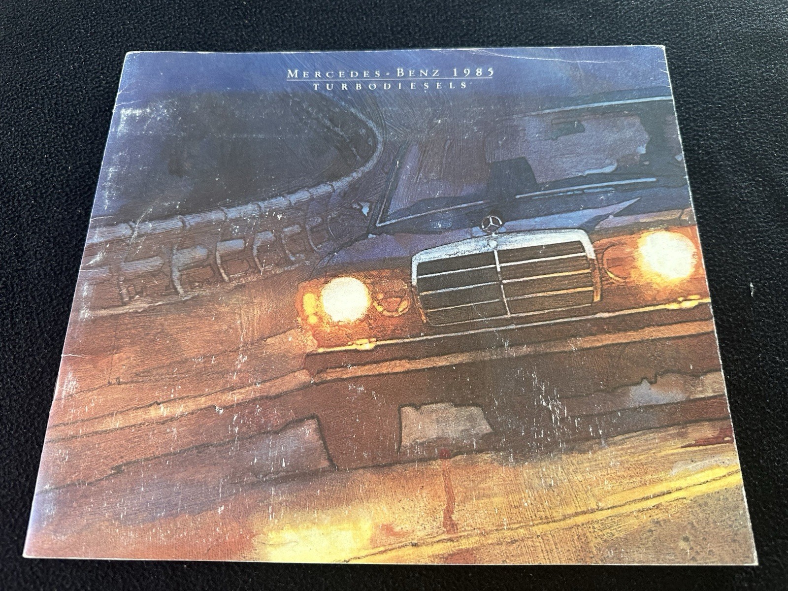 1985 Mercedes 300-class DIESEL Catalog 300D 300TD 300CD TD Final W123 Brochure
