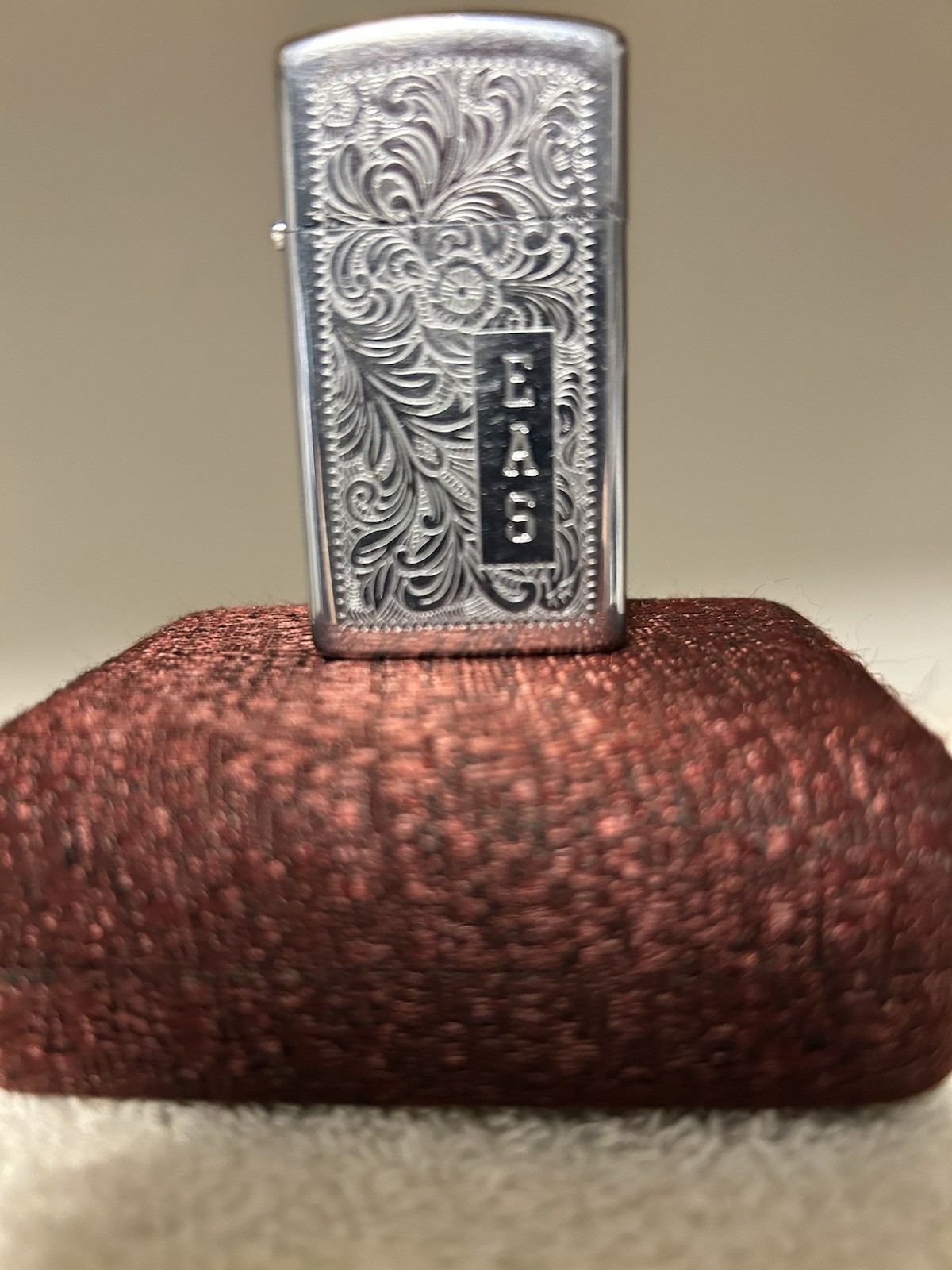 Bradford Authentic Vintage Zippo Lighter, Slim High Polish Chrome