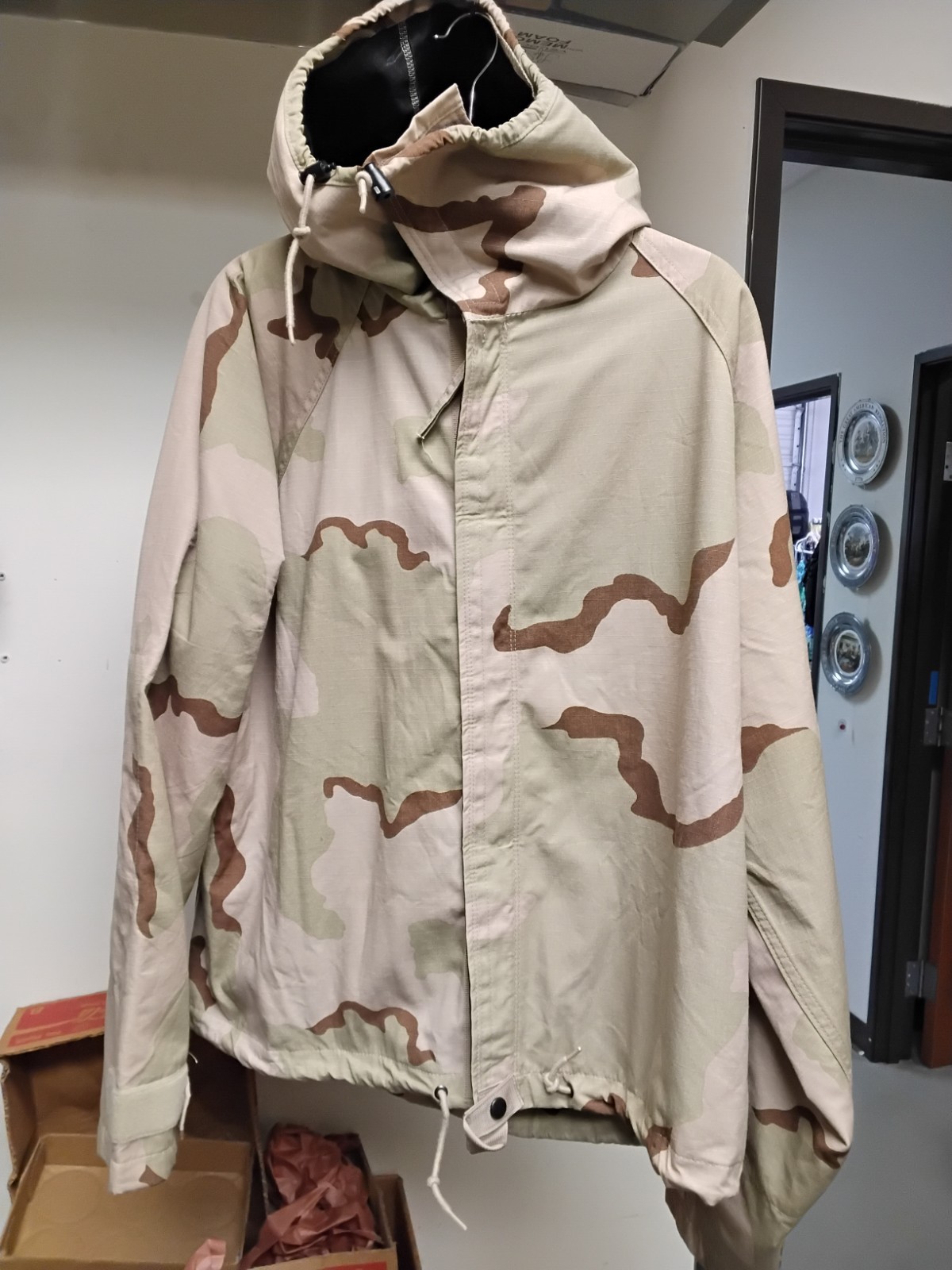 Genuine U.S Military Issue JSLIST Protective Overgarment Coat (DCU) Camo Used