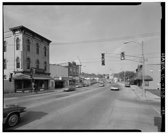 Main Street Bridge,Fox River,State Route 72,West Dundee,Kane County,Illinois,11