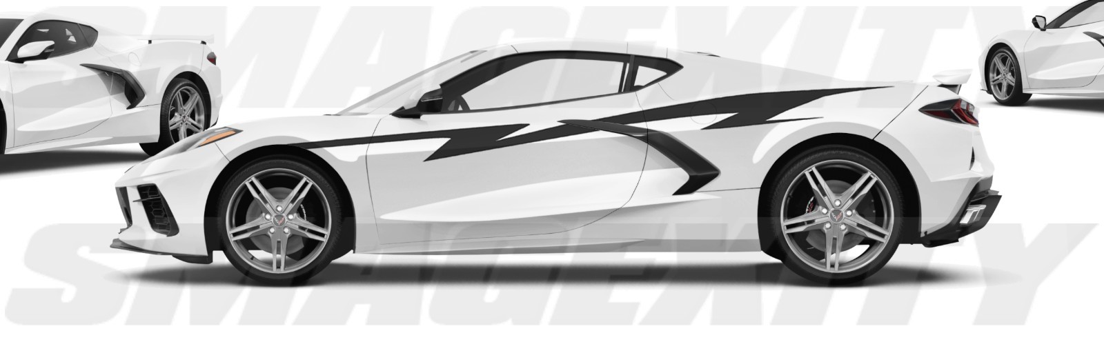 FOR CORVETTE C8 STINGRAY GRAPHIC DECAL Grand Sport ZR1 Z06 TRIBAL STING RAY KIT