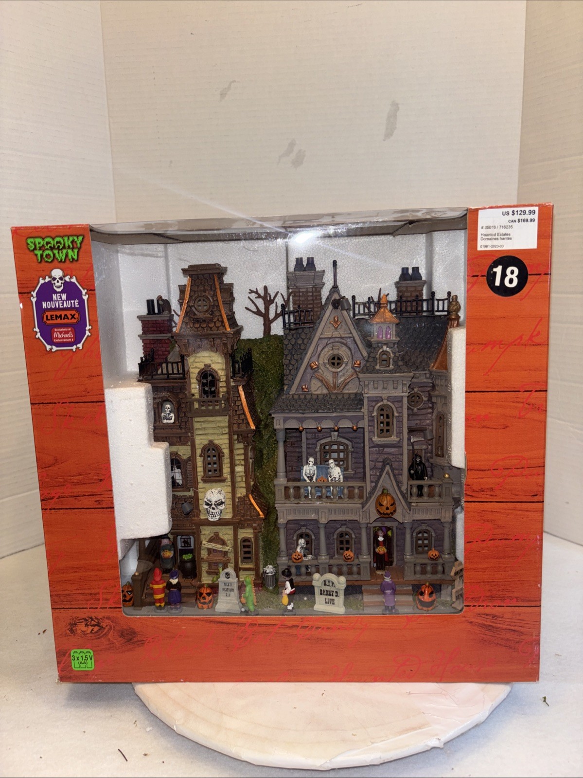 Lemax Spooky Town Haunted Estates Halloween Village Exclusive NIB