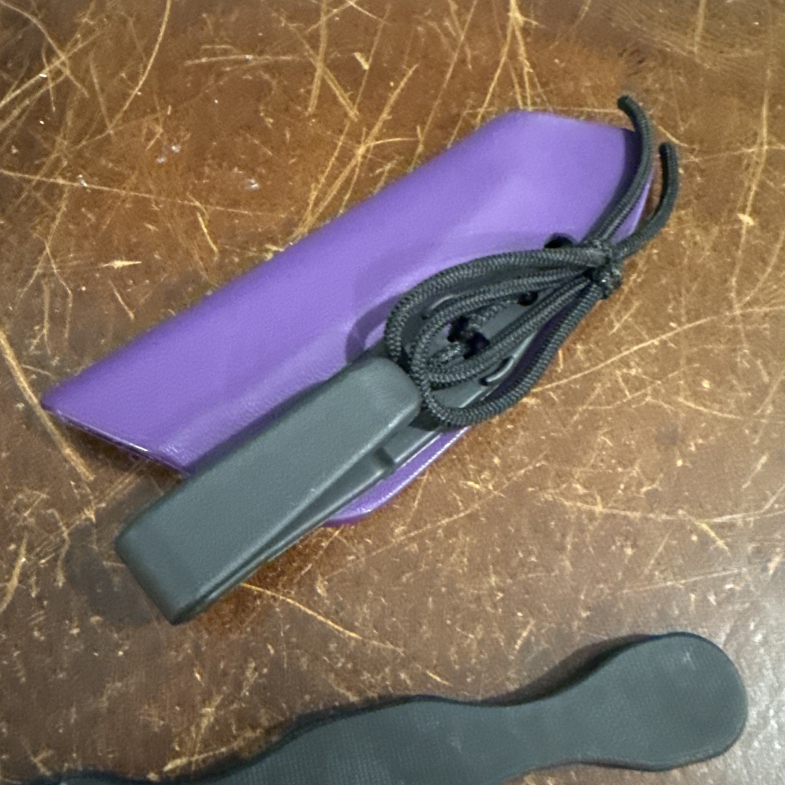 black triangle Donovan G10 Knife Self Defense