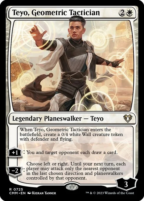 MTG Teyo, Geometric Tactician Commander Masters