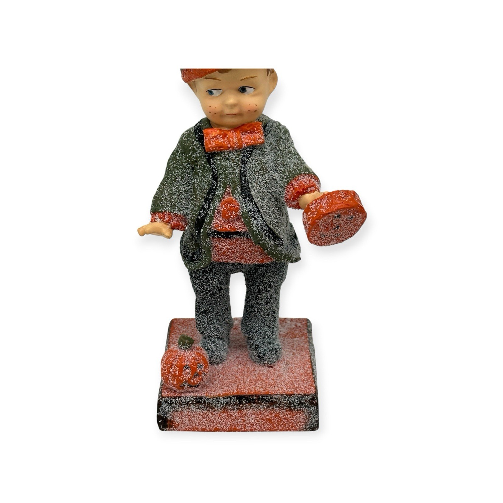 Vintage Margaret Haire KITSCHY Halloween Barnaby’s Bowtie Figurine Fall Art