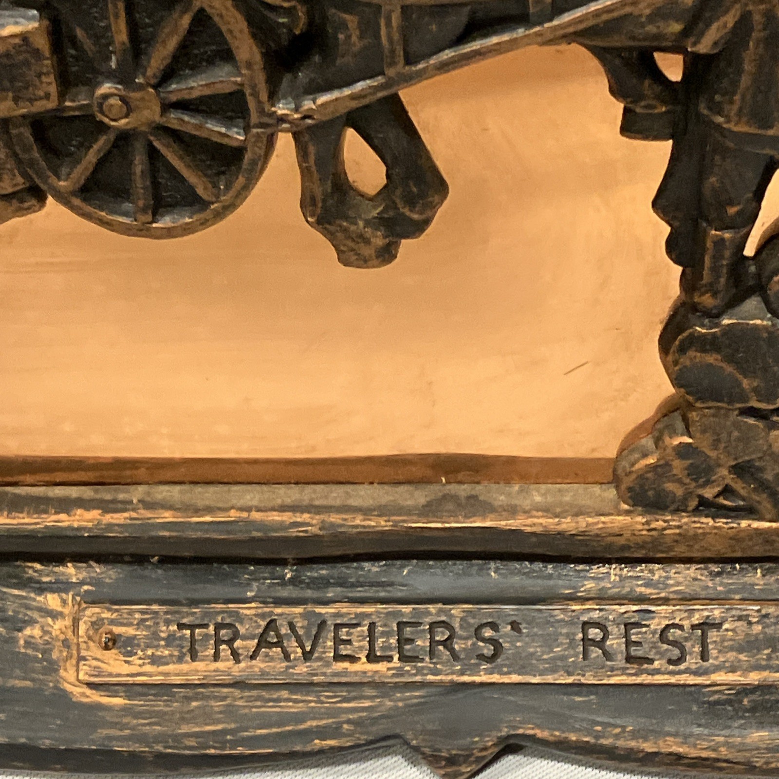 Coppercraft Guild “Maple Sugar Time” &“Travelers Rest” 3D Metal Wall Art-Vintage