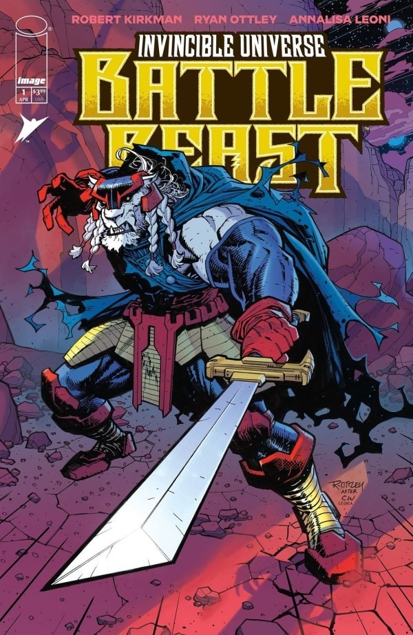 Battle Beast #1 (2025) Regular cover A. VF/NM condition. First print.