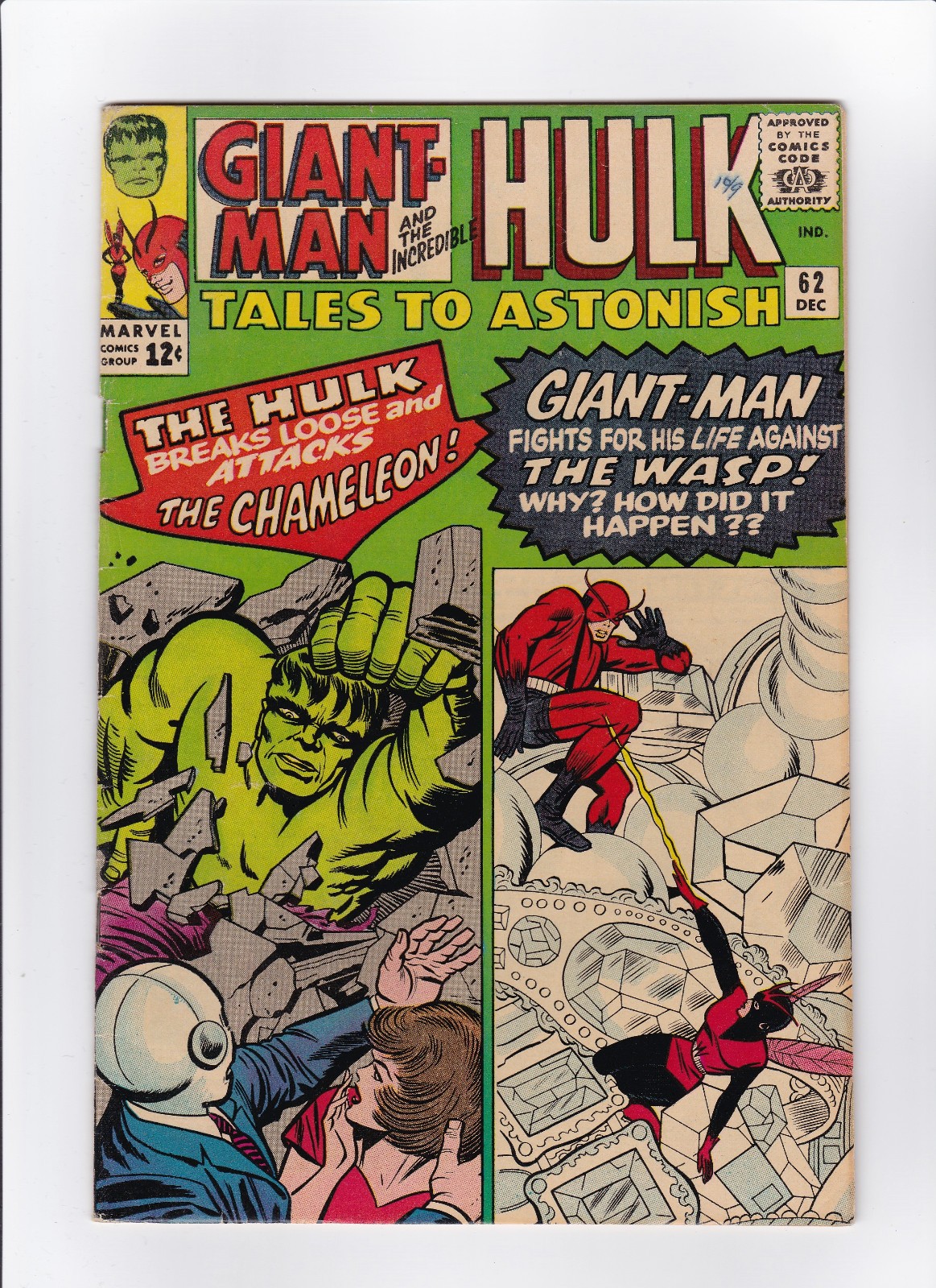 Tales to Astonish #62 6.0 Fine First cameo appearance of the Leader