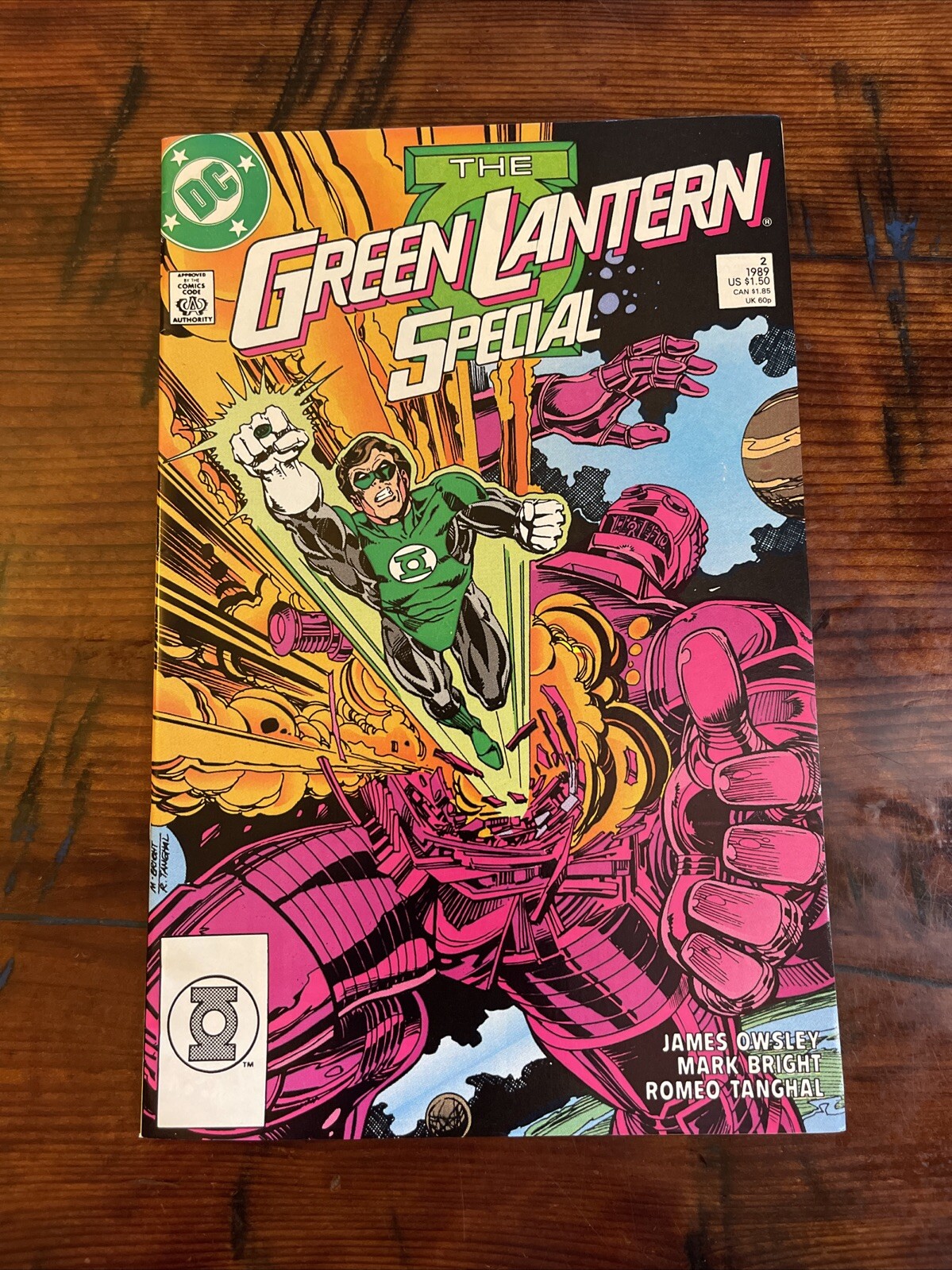 The Green Lantern Special 1989 #2 DC Comic Book Bagged
