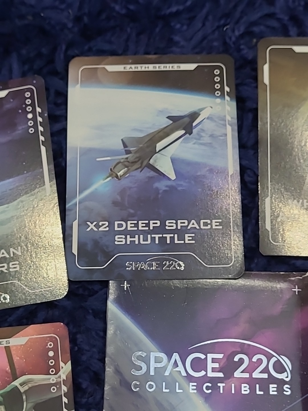 Disney EPCOT Space 220 Collectable Trading Cards As Shown In Pictures