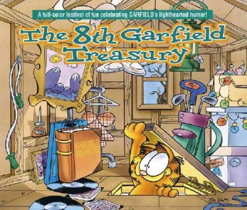 Eighth Garfield Treasury – Paperback By Davis, Jim – VERY GOOD