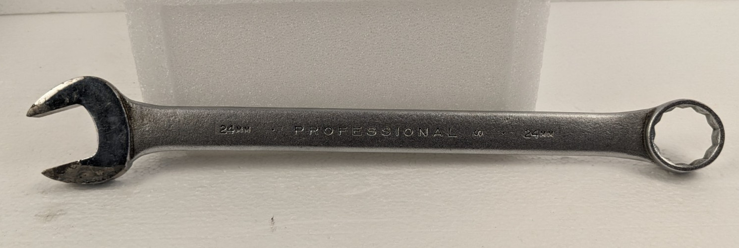VTG PROTO PROFESSIONAL 1224M Metric, 24mm Combo Wrench 12 pt. USA