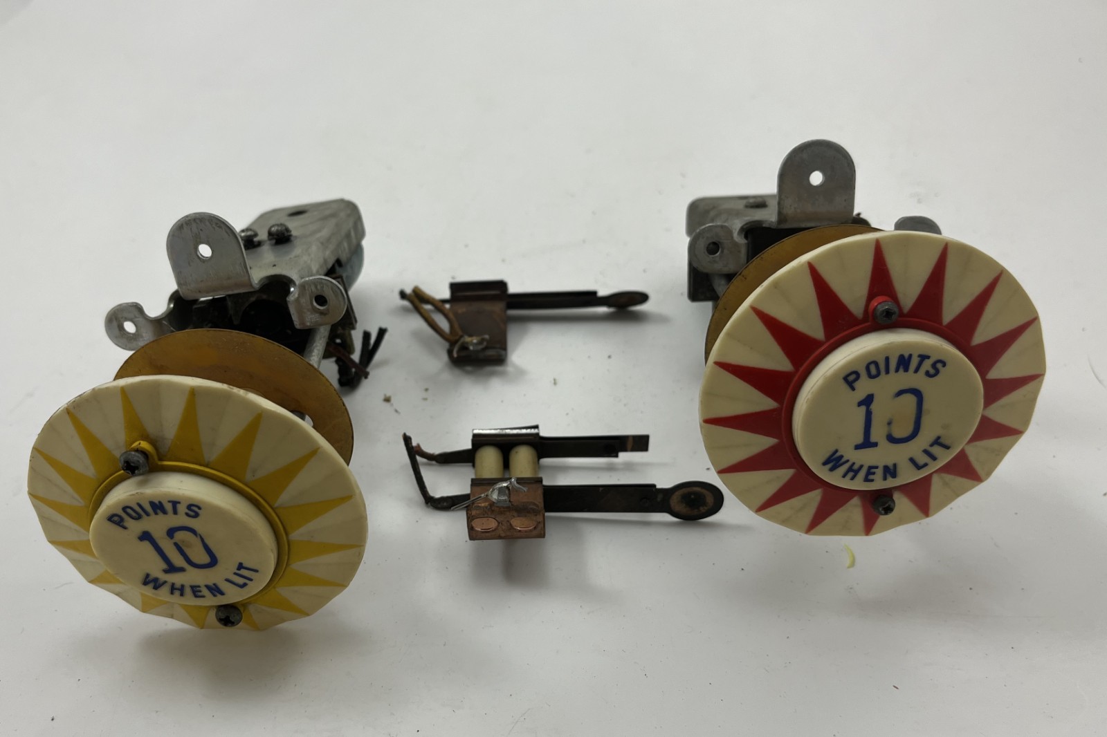 (2) 70s Williams Pop Jet Bumper Assembly EM Pinball Part