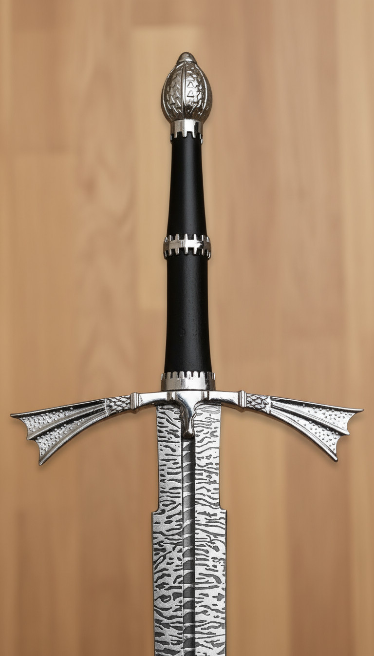 Handmade Damascus Steel Dark Sister Sword | Game of Thrones Daemon Replica