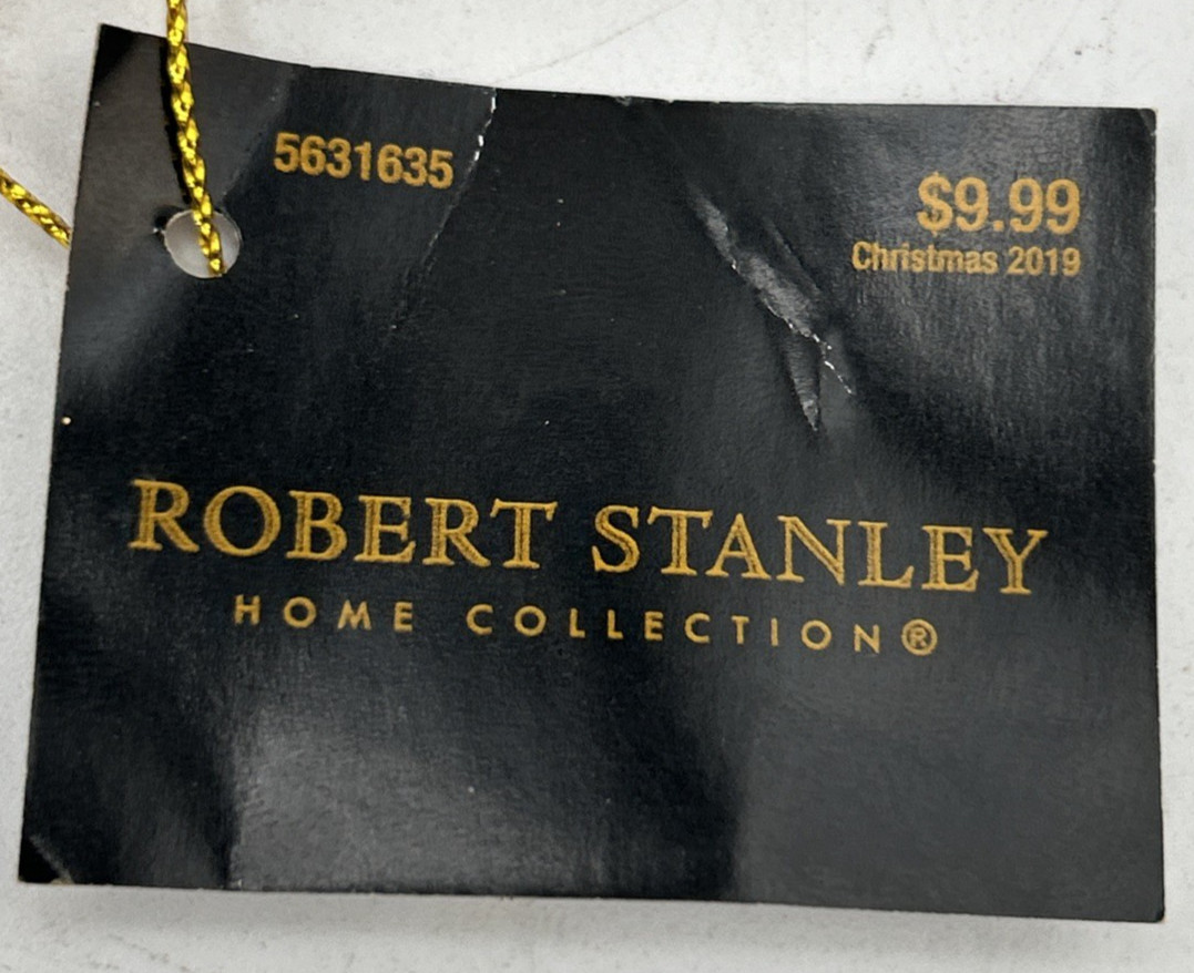 Robert Stanley Red Classic Motorcycle Mercury Glass Christmas Ornament HD type