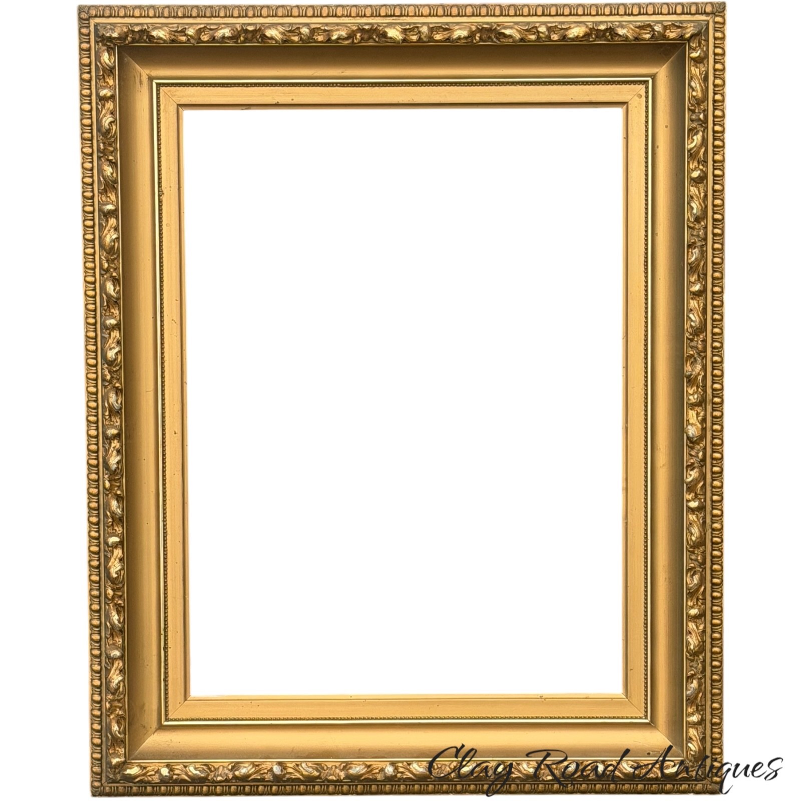 antique gilt frame classical victorian revival Boston signed 4 painting 18×24