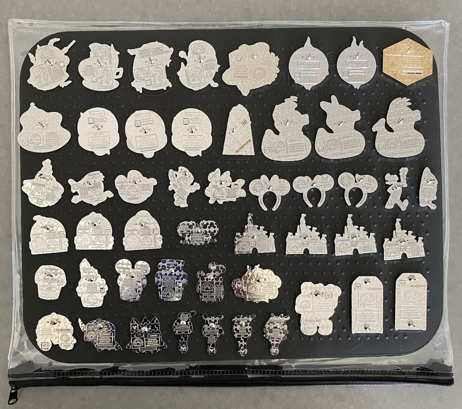 50 Authentic All Diamond Disney Pins Trader/Keeper Lot – No Duplicates