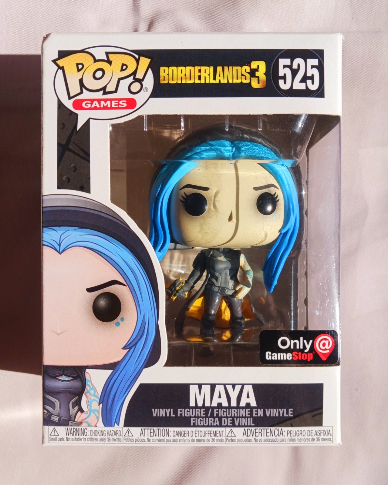 Funko Pop Games Borderlands 3 Maya #525 Game Stop Exclusive Common Vaulted