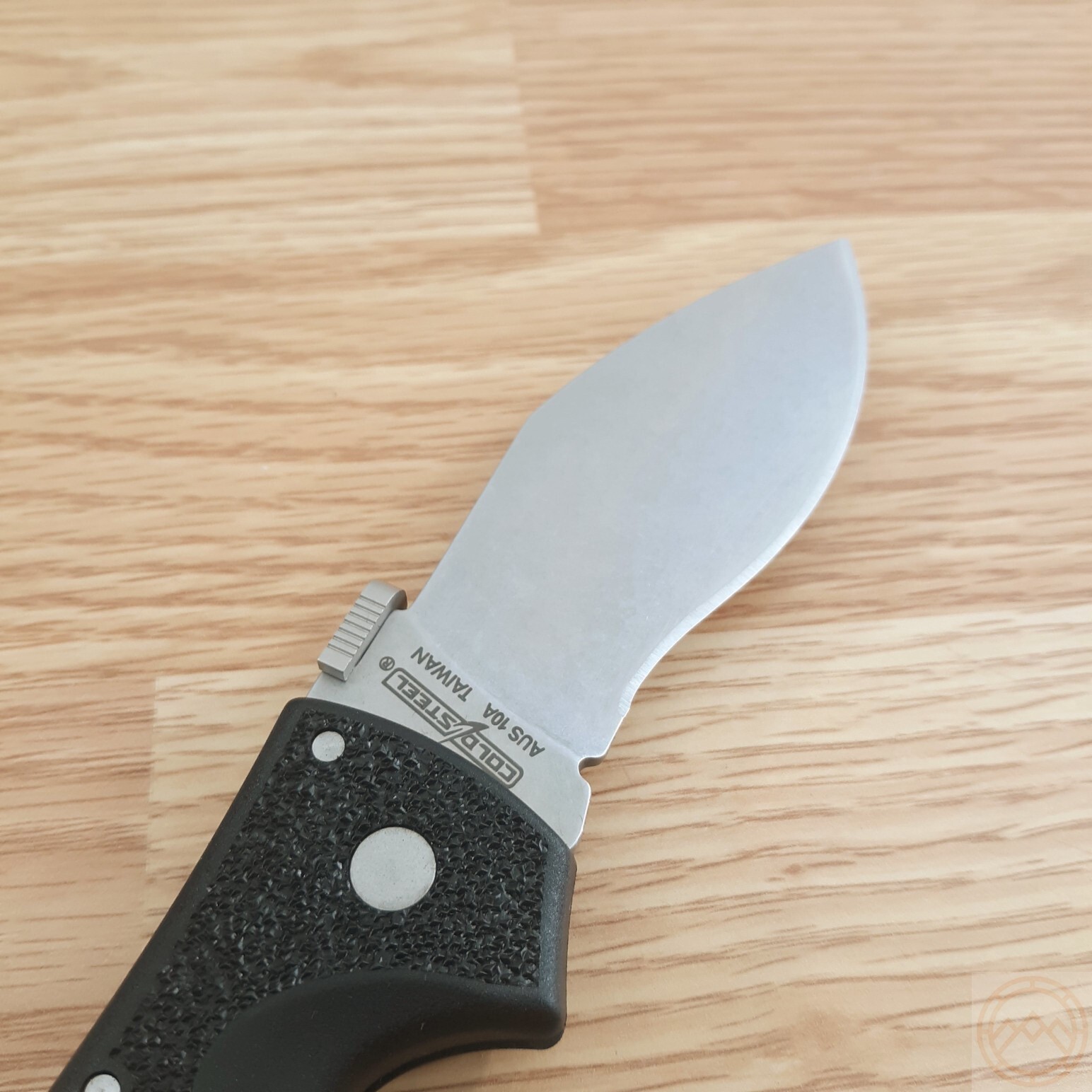 Cold Steel Rajah 3 Folding Knife 3.5″ AUS8 10A Steel Blade Black Griv-Ex Handle