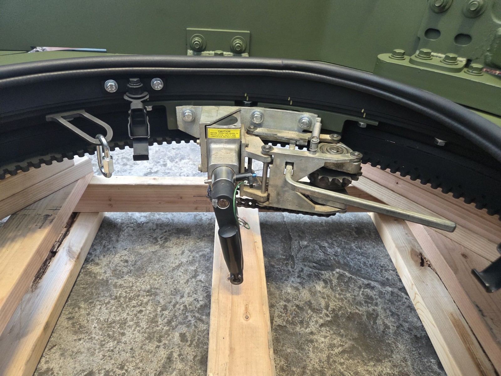 Complete Drop In Ready Humvee Geared 11 Series Turret, Full Coupla And Shield
