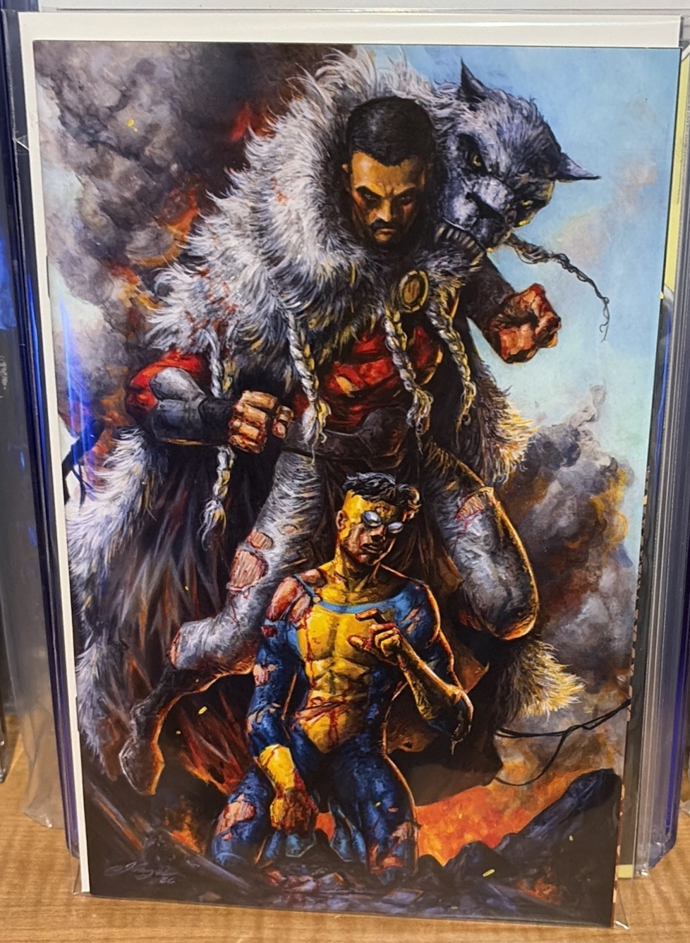 Invincible Returns #1 Johnny Desjardins C2E2 Exclusive Virgin Variant LTD 1500