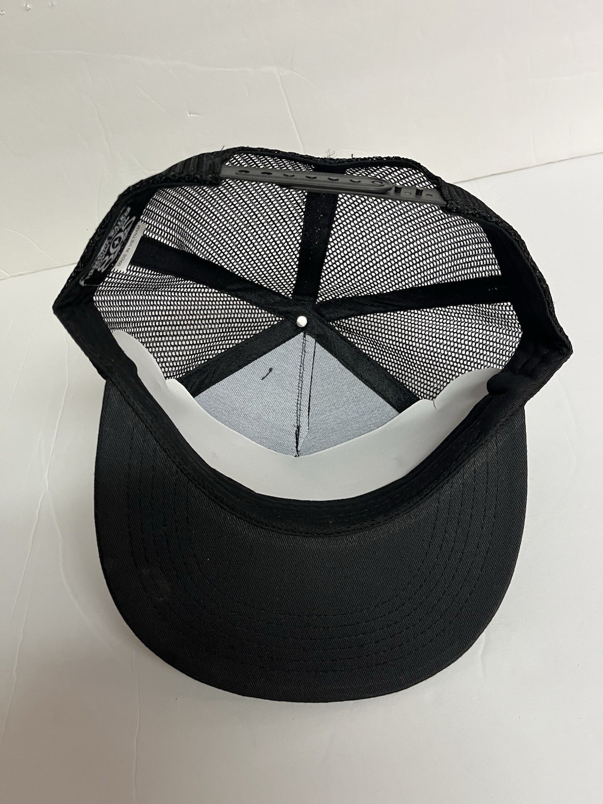 805 Brewery Trucker Hat Cap Snapback Black White Spellout Logo BRAND NEW