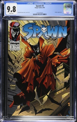 Spawn 3 CGC 9.8 Violator Appearance 1992