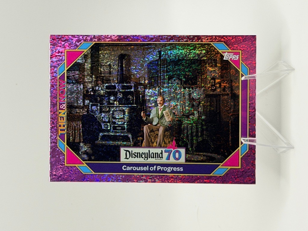 Disneyland 70th Then and Now #65 Carousel of Progress THEN ~PINK SHIMMER~