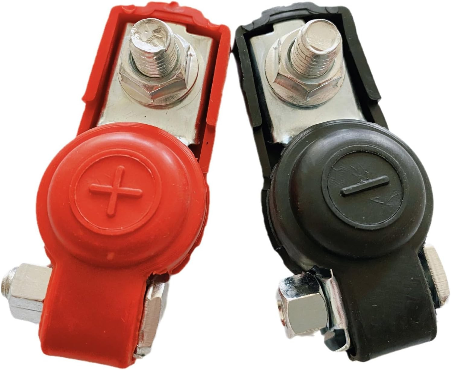 Universal Negative & Positive Battery Cable Terminals – Automotive Terminal Clam