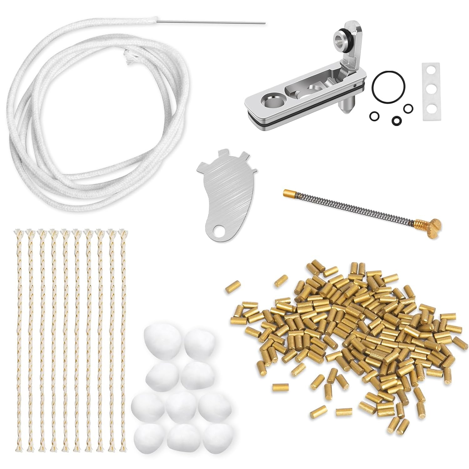 Lighter Repair Kit Fluid Lighter Parts Metal Gasket Seal Lighter Gasket