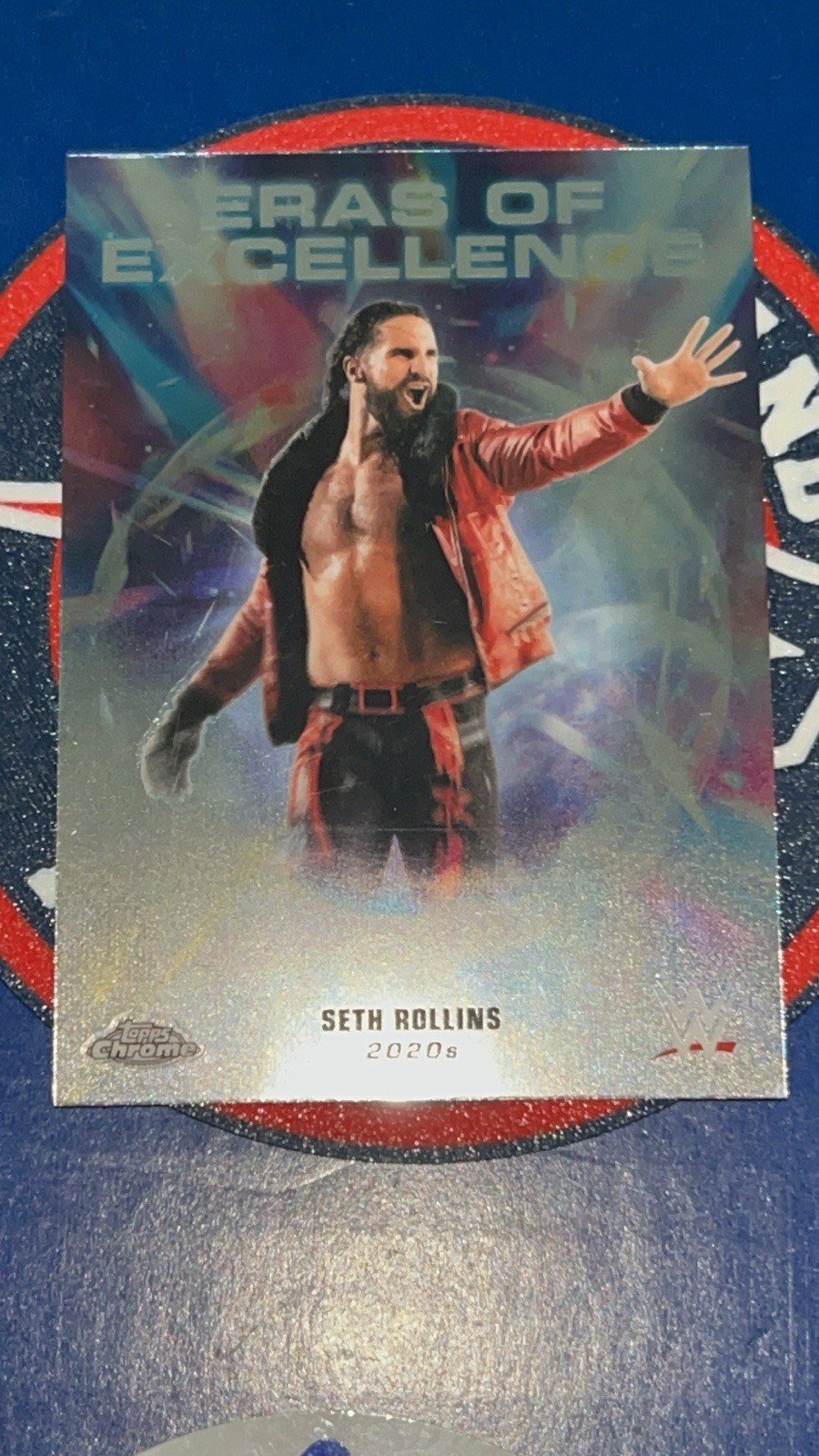 Topps Chrome WWE Eras of Excellence Seth Rollins #ERA-11 Insert (2026)