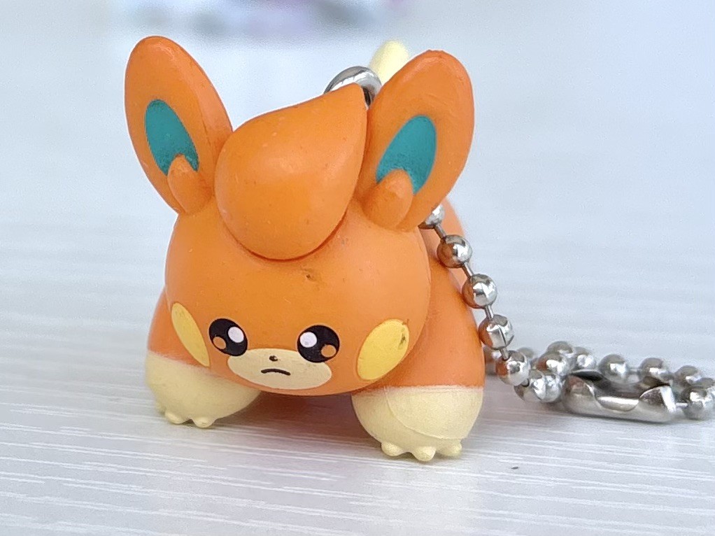 Pokemon Figure Pawmi Bandai Tomy T-Arts Swing Collection keychain mascot