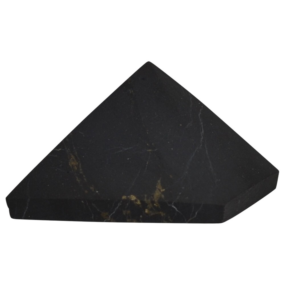 Shungite World Shungite Pyramid – Various sizes ( Polished or Unpolished )