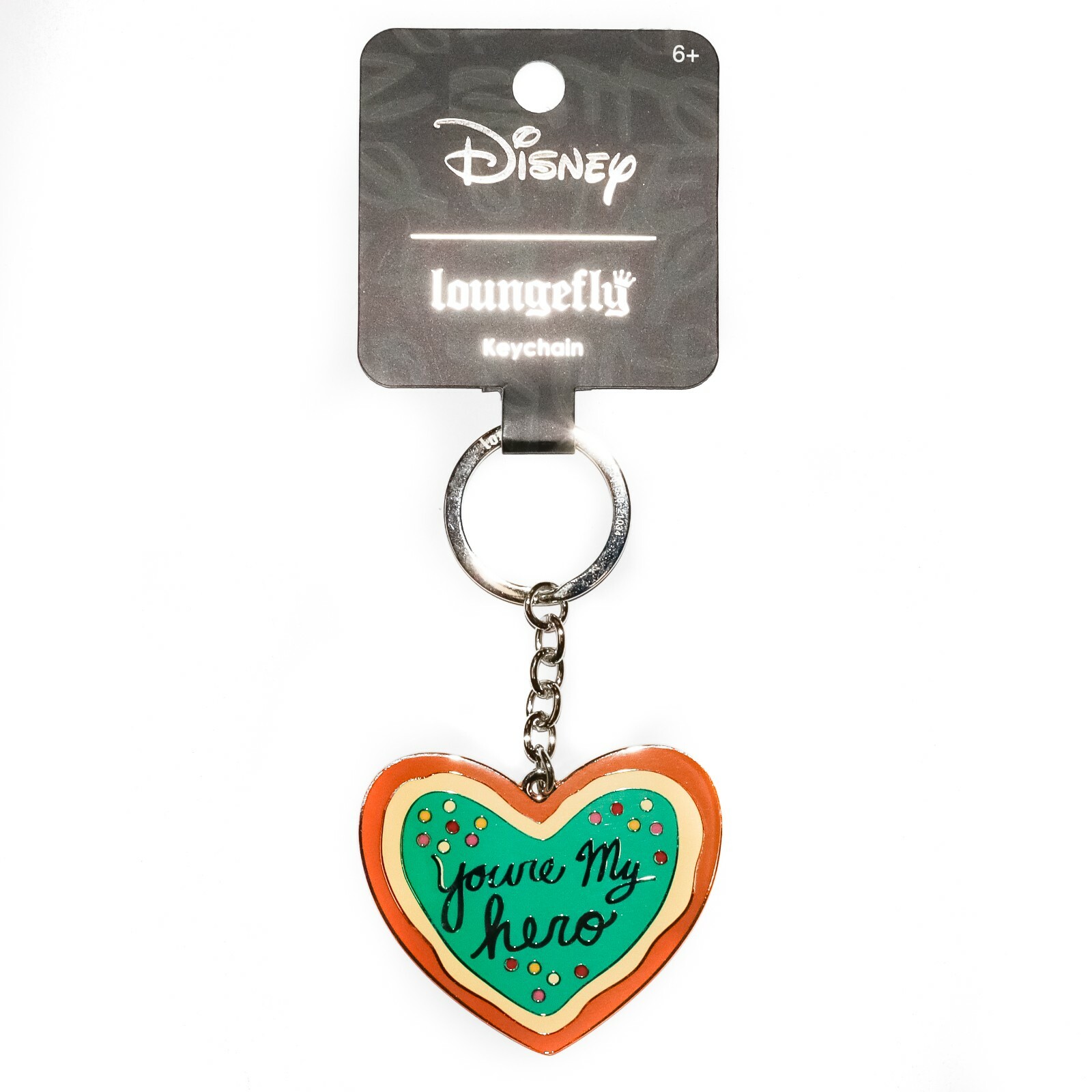 Disney Loungefly Wreck-It-Ralph Stinkbrain You’re My Hero 3 Inch Enamel Keychain