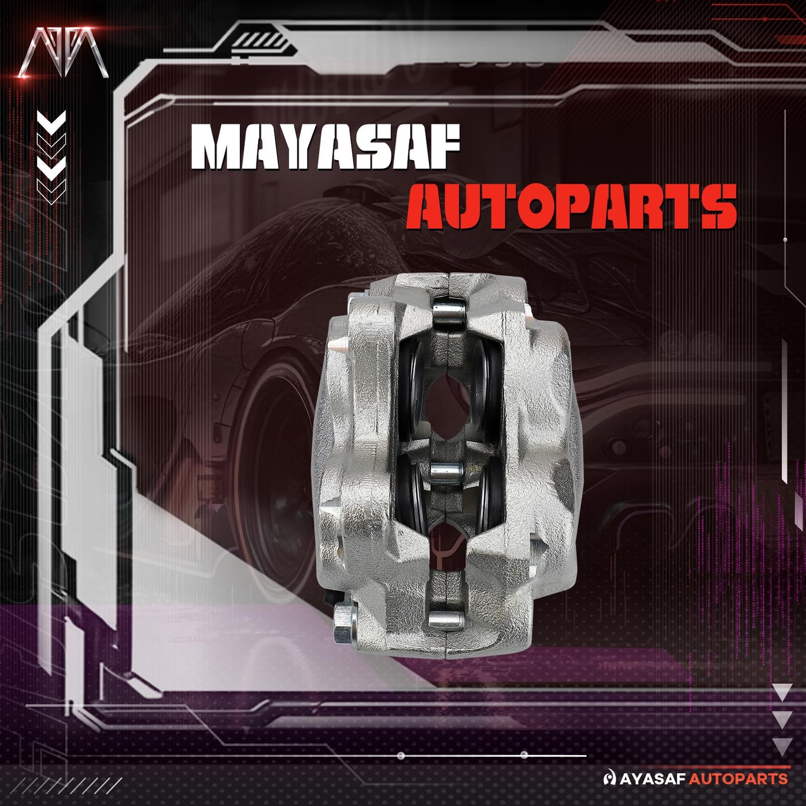 MAYASAF 184497 Front Both Driver&Passenger Side Brake Caliper for AMC…