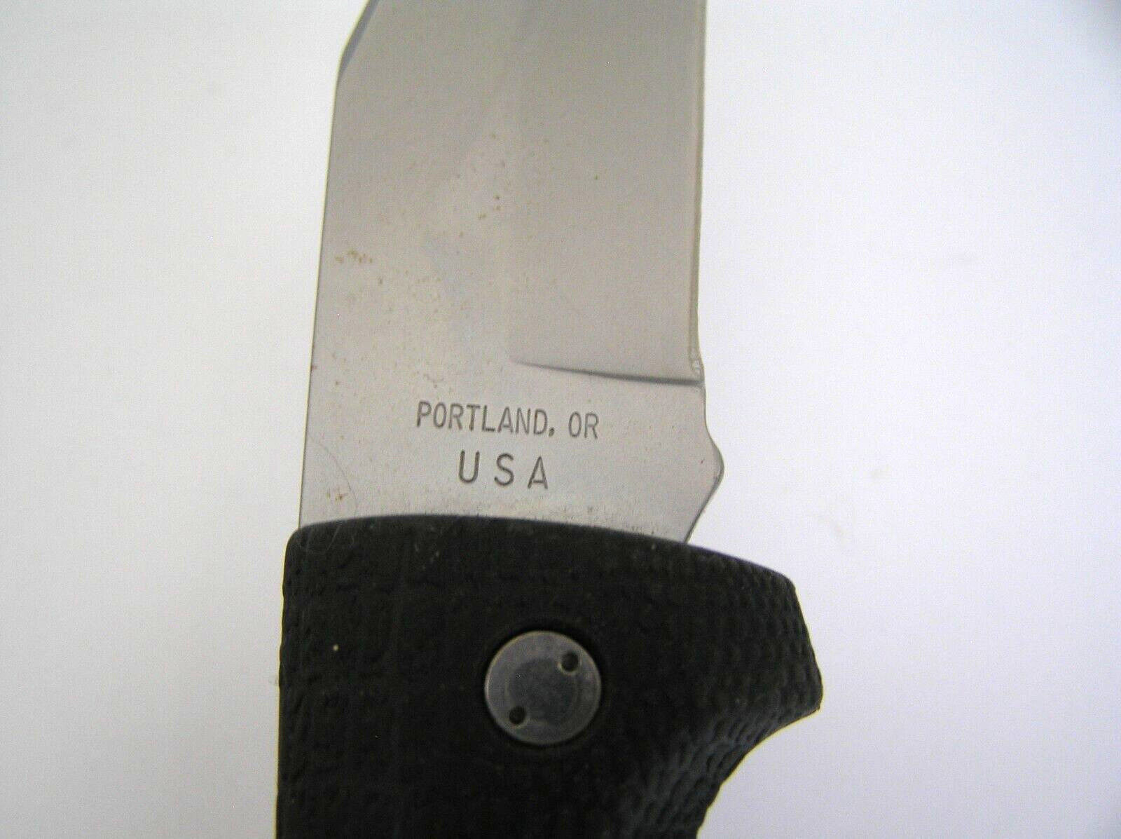 Gerber Gator 650 Straight Edge Lockback Knife w/ Sheath