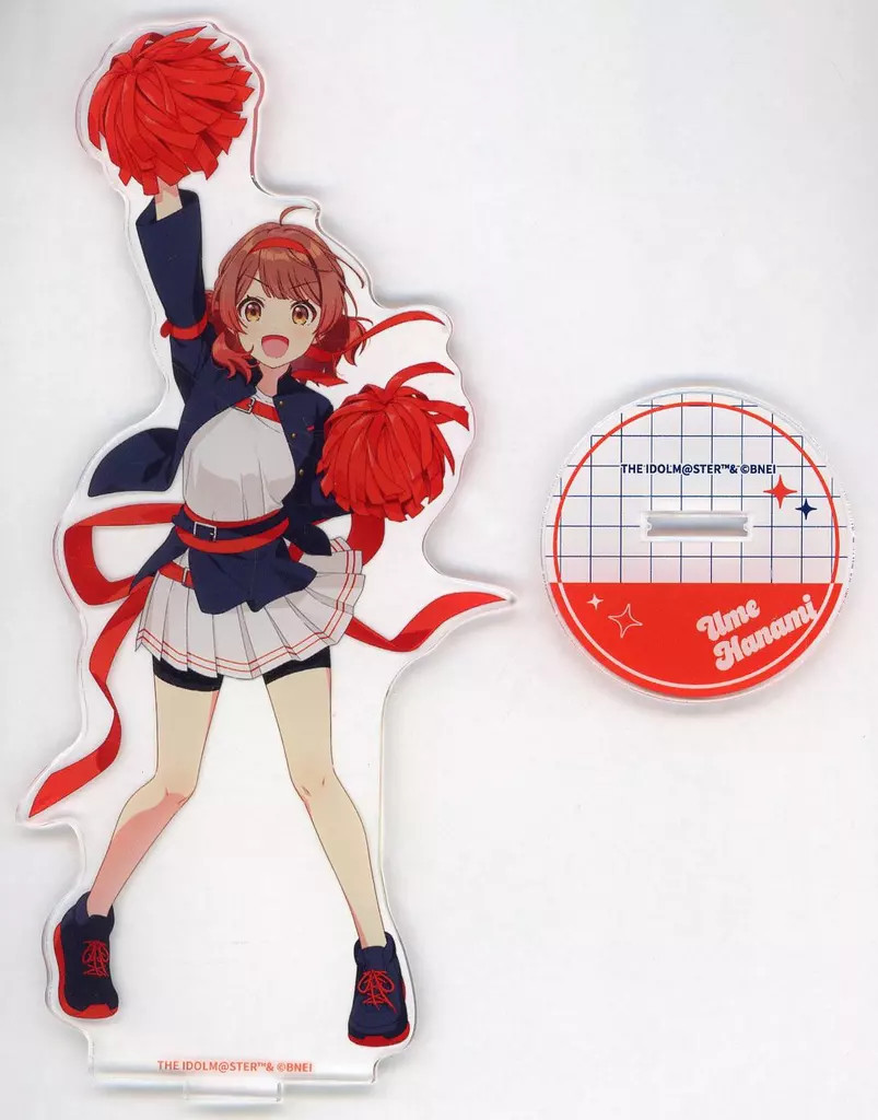 Yuuna Kaimi Gakuen Idolmaster Acrylic Stand 171x78mm Collectible Toy