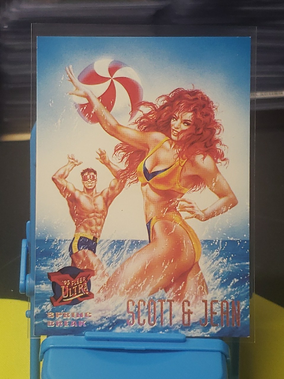 1995 Fleer Ultra X-Men Scott & Jean Spring Break #147 Insert