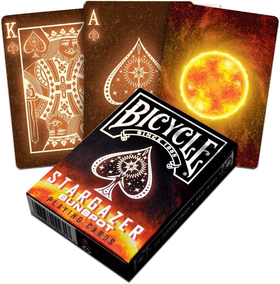 1 DECK Bicycle Stargazer Sunspot playing cards FREE USA SHIPPING!