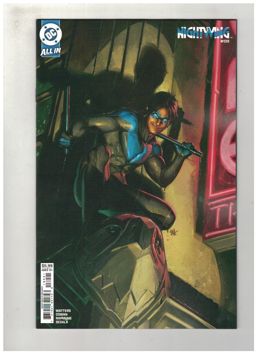 NIGHTWING #139 – BEN HARVEY CARDSTOCK VARIANT COVER – DC COMICS/2026