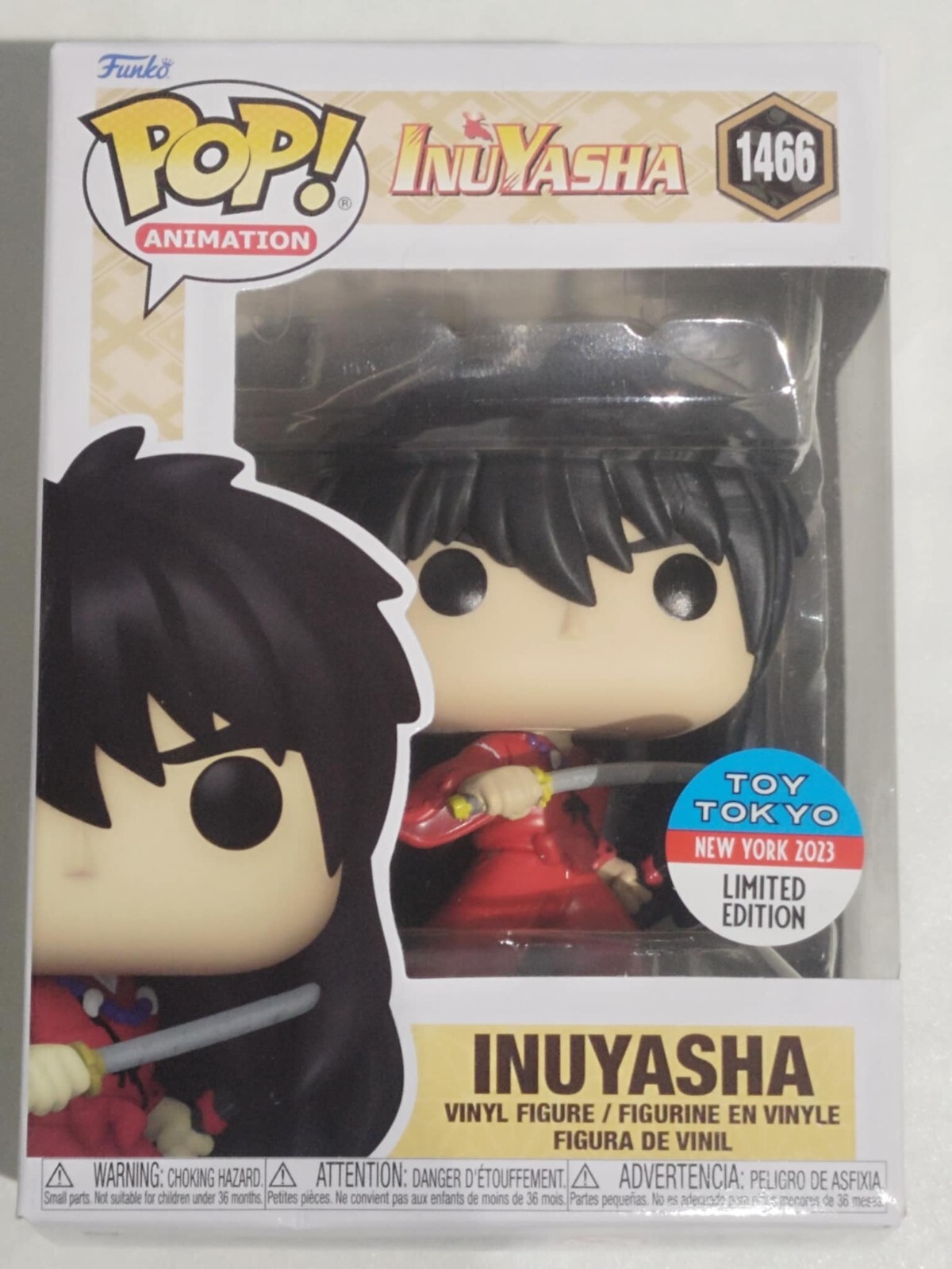 Funko Pop! NYCC 2023 Inuyasha # 1466 Exclusive