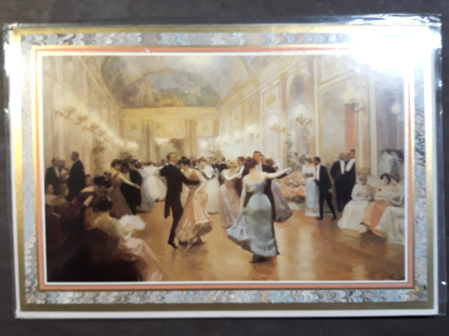 Greeting Card & Envelope Congrats on Your Engagement VTG 1988 Couples Dancing